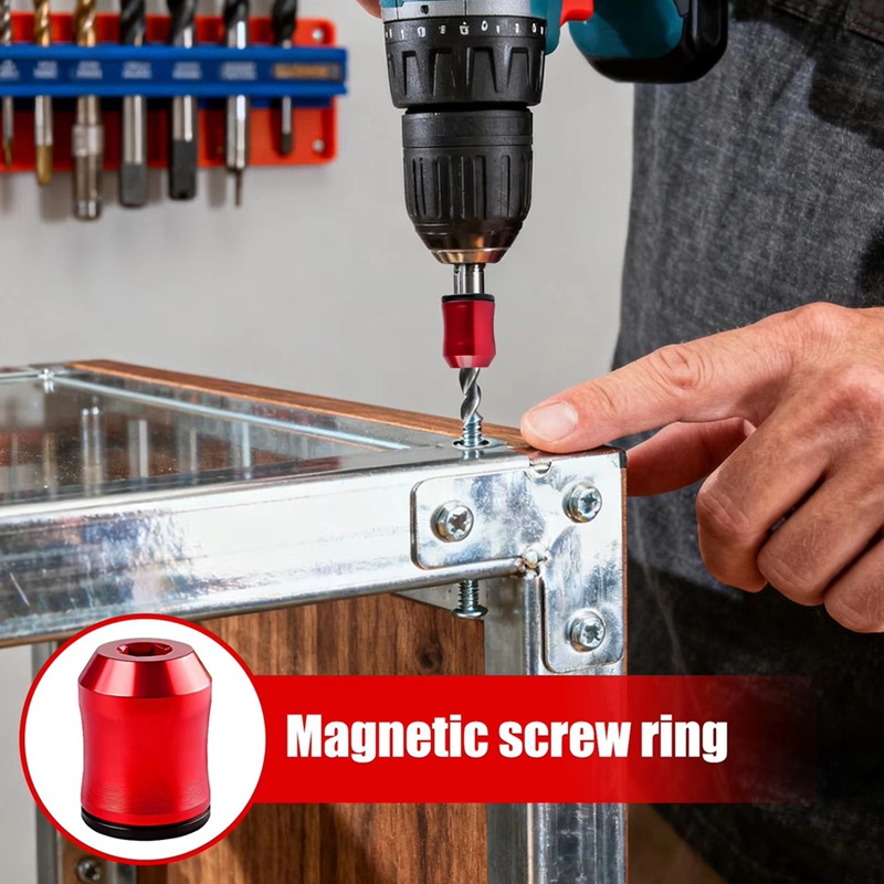 Home Improvement Al - Bit Magnetizer Screwdriver Bit Magnet Ring