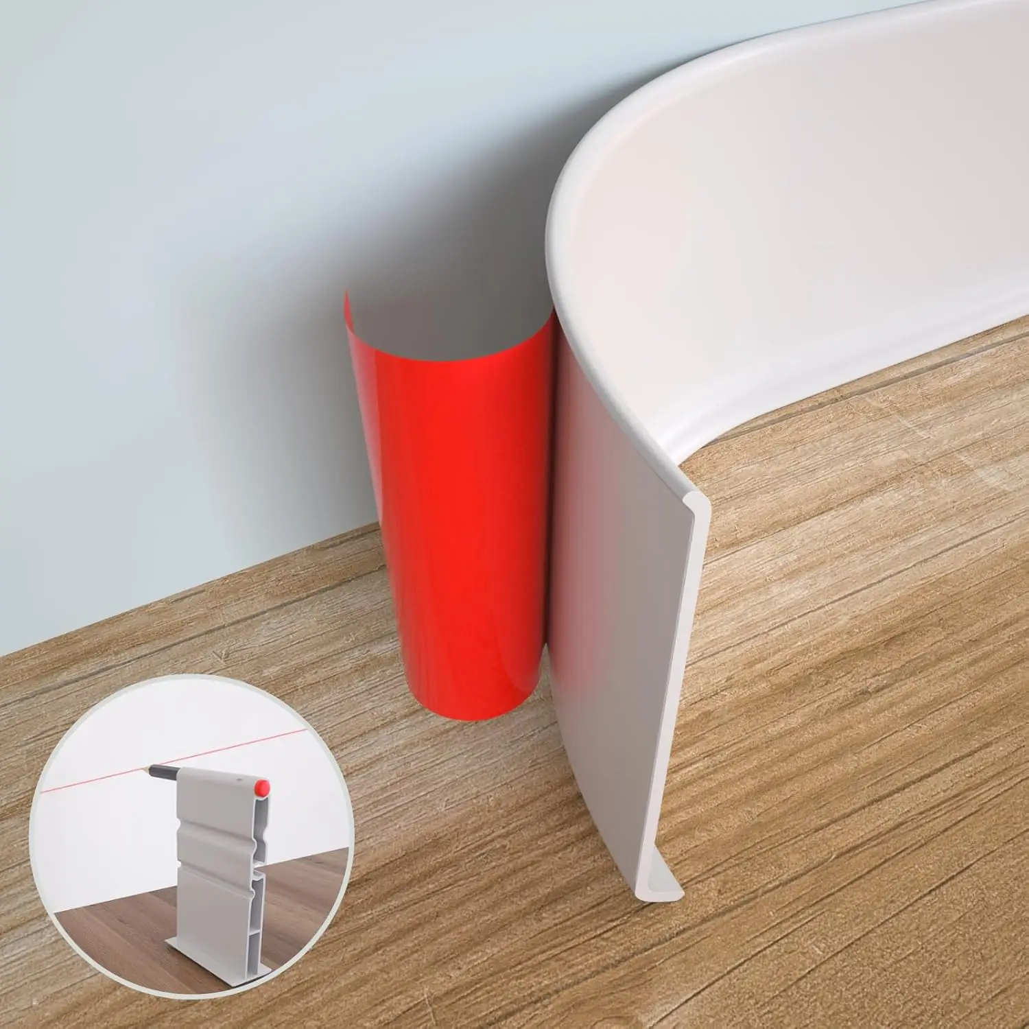 Flexible Baseboard Molding Tri - Baseboard Molding Trim 评论和价格