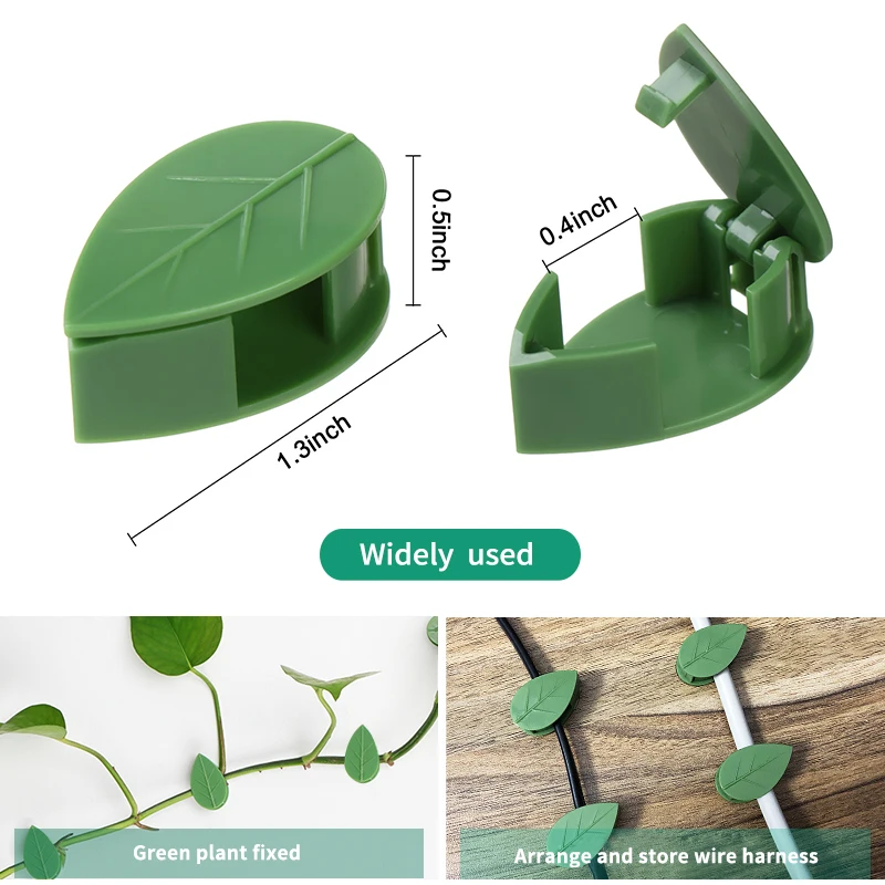 1-50Pcs invisible plant wall c - Wall Anchor Plastic 评论和价格
