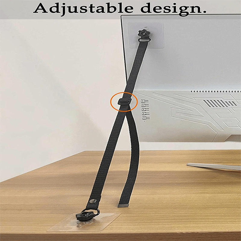 2 Pack Adjustable TV Safety St - Wall Anchor Plastic 评论和价格