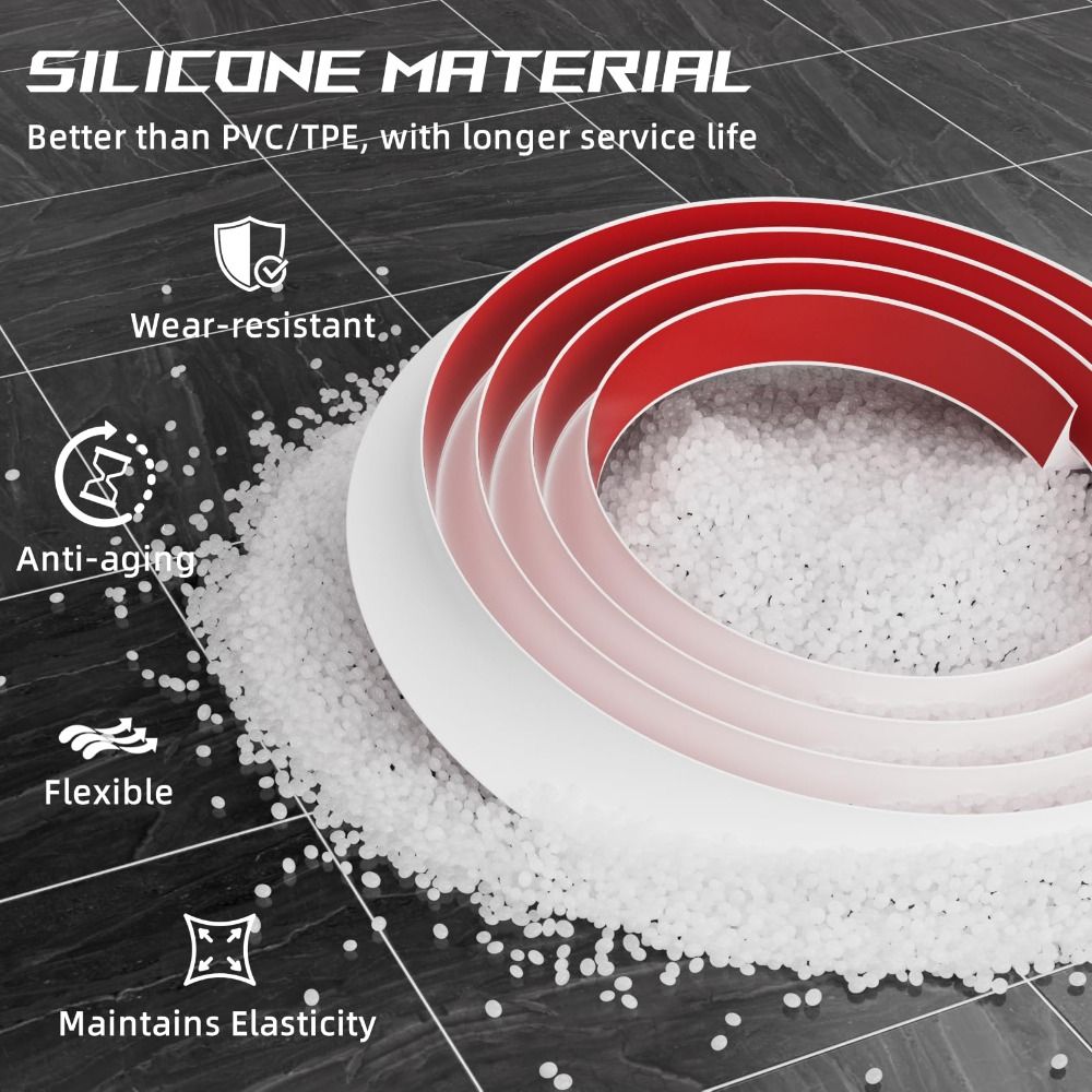 Durable Silicone Quarter Round - Baseboard Molding Trim 评论和价格