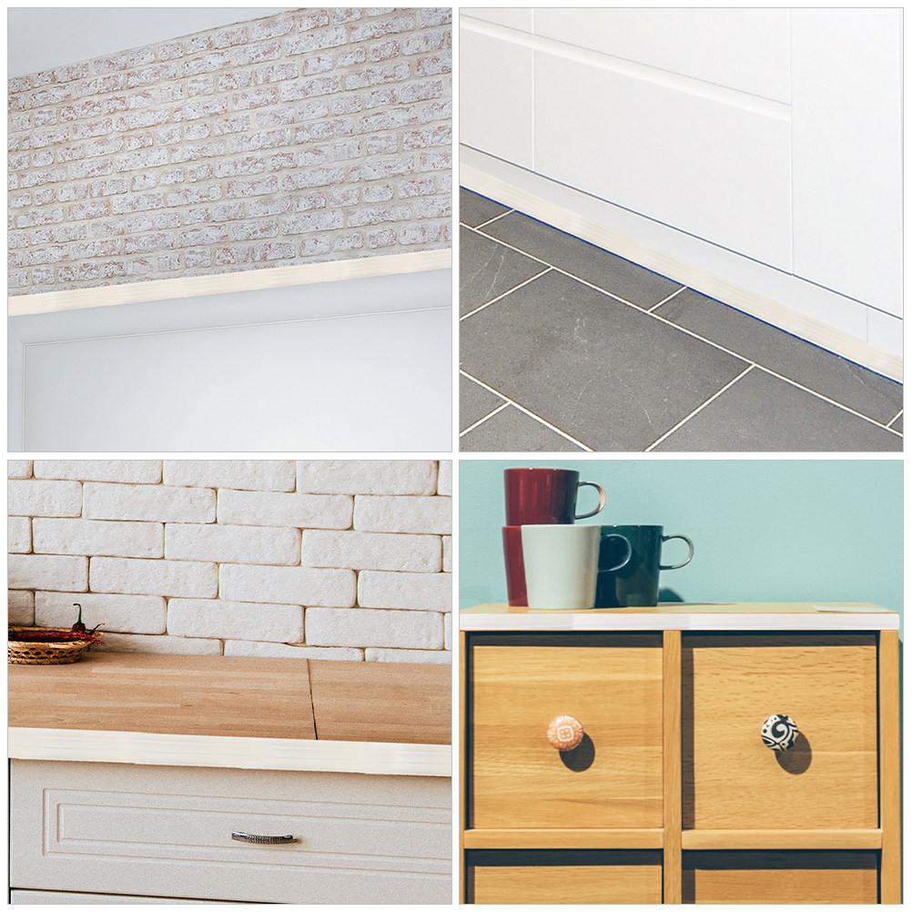 Peel and Stick Wall Trim Flexi - Baseboard Molding Trim 评论和价格