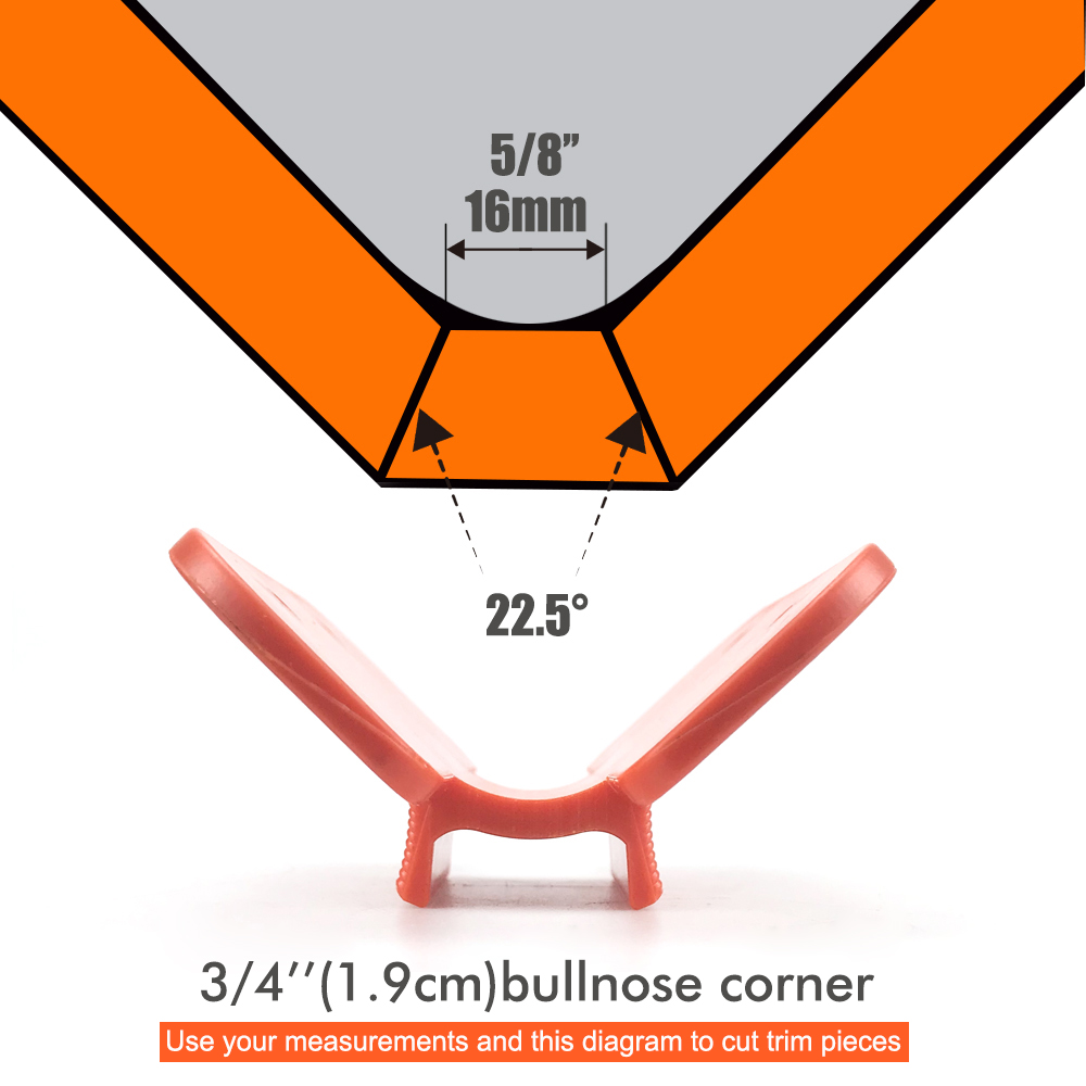 Bullnose Trim Gauge Wood Trim  - Baseboard Molding Trim 评论和价格