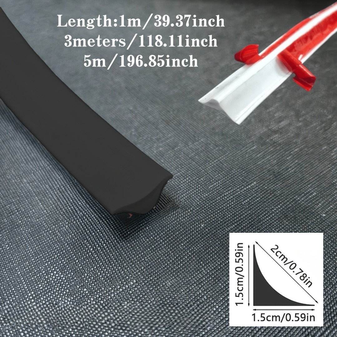 1PC 1//3/6m Self-Adhesive Flex - Baseboard Molding Trim 评论和价格