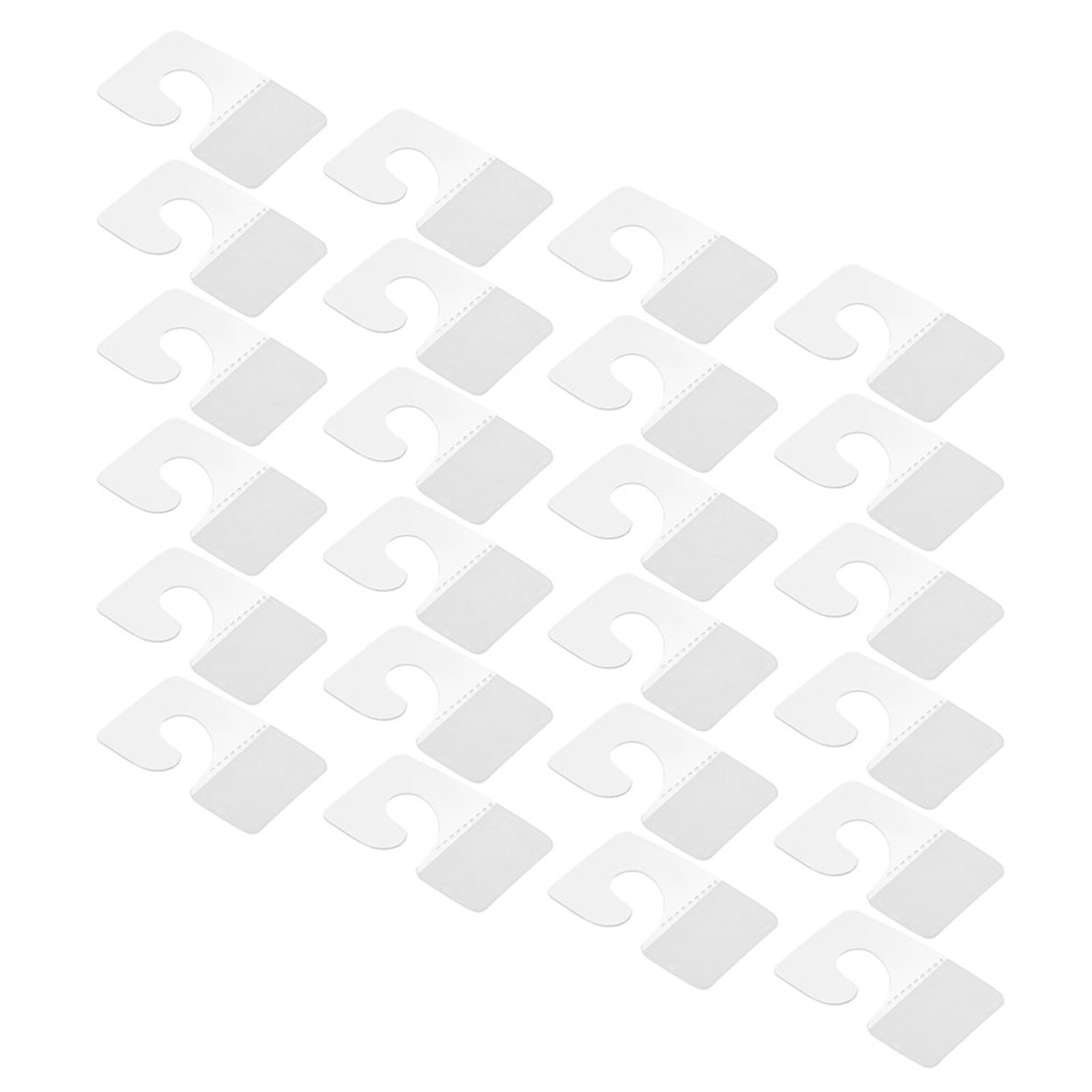 350Pcs Clear Self-Adhesive Han - Wall Anchor Plastic 评论和价格