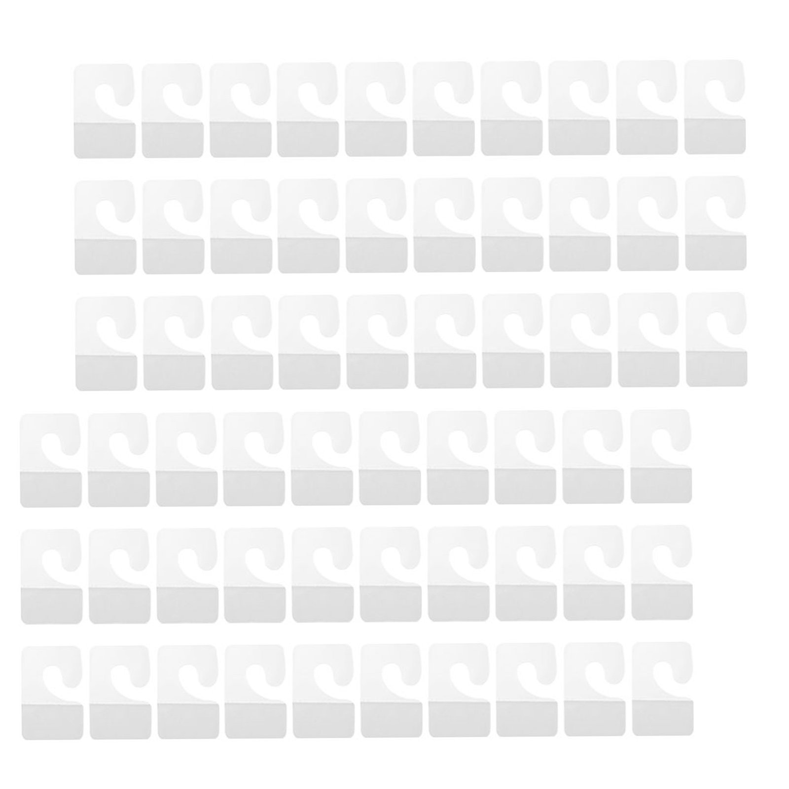 350Pcs Clear Self-Adhesive Han - Wall Anchor Plastic 评论和价格