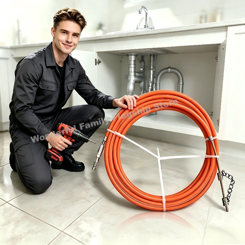 Flexible Drain Auger Plumbing  - Plumbing Snake Drain 评论和价格