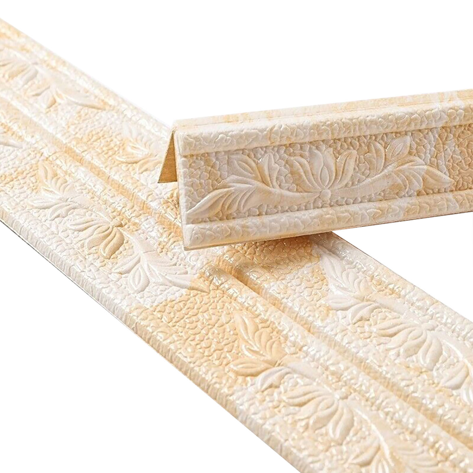 3D Foam Wall Trim Line Skirtin - Baseboard Molding Trim 评论和价格