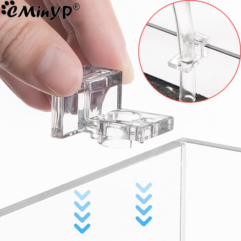 4Pcs Fish Tank Acrylic Clips f - Wall Anchor Plastic 评论和价格