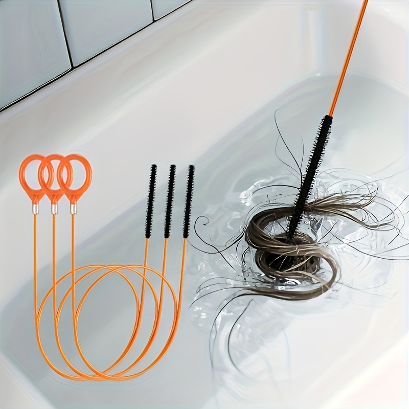 Sink Snake Hair Remover Tool,  - Plumbing Snake Drain 评论和价格