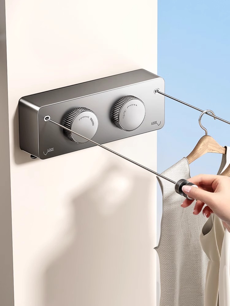 Retractable Clothesline Collec - Wall Anchor Plastic 评论和价格