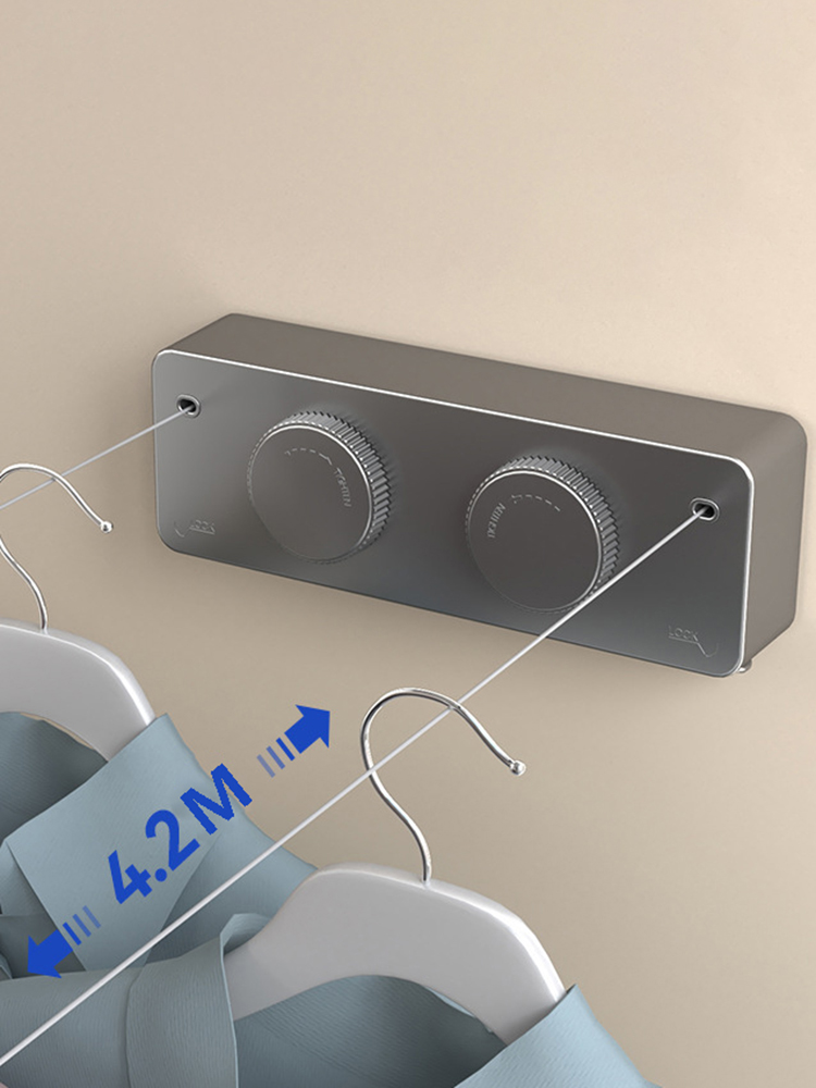 Retractable Clothesline Collec - Wall Anchor Plastic 评论和价格