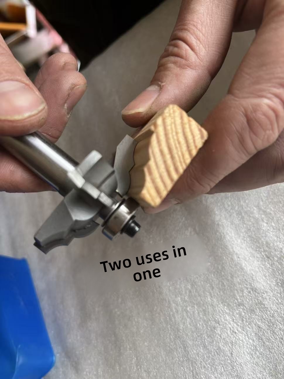 2 in 1 Tongue and Groove Route - Baseboard Molding Trim 评论和价格