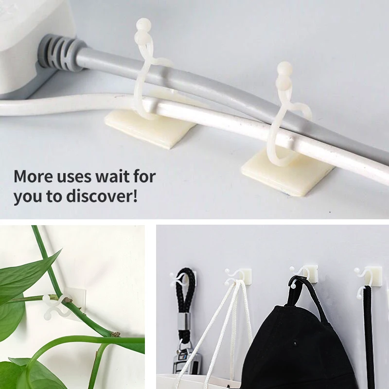 Plant Climbing Wall Self-Adhes - Wall Anchor Plastic 评论和价格
